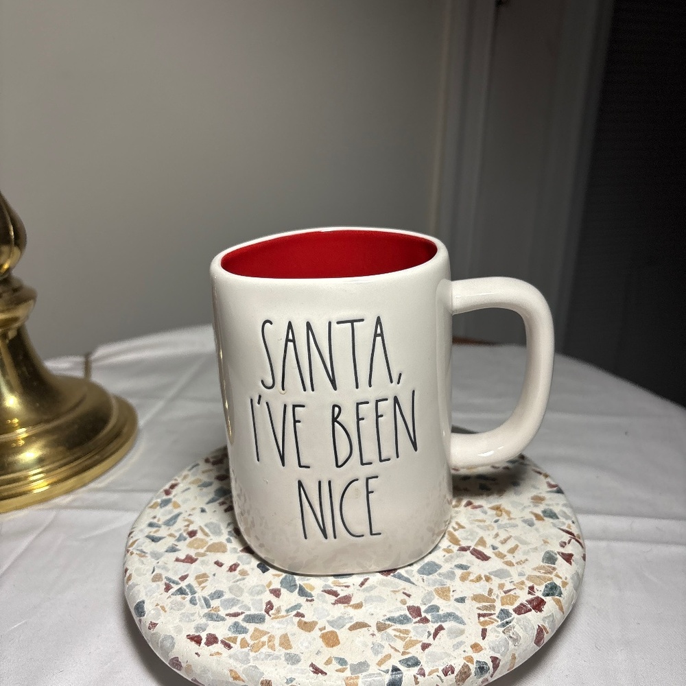 Rae Dunn Santa I’ve Been Nice coffee/ tea mug